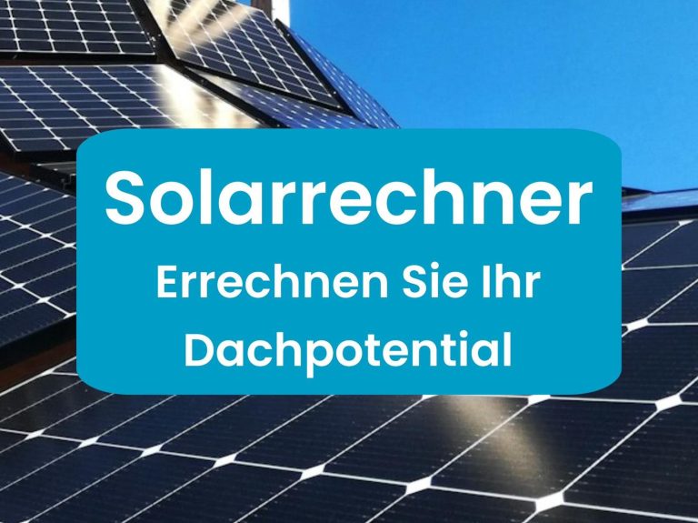 solar und Photovoltaik Potential Rechner vom Sonnenkaufhaus Freiburg